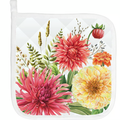 Dahlias Potholder