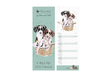 Load image into Gallery viewer, Wrendale A Dogs Life Slim 2026 Calendar
