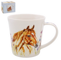 Feather & Fur Horse Mug