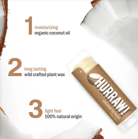 Hurraw Lip Balm Coconut