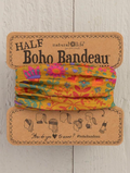 Half Boho Bandeau Mustard Floral Mandala