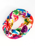 Boho Bandeau Bright Floral Garden