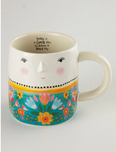 Load image into Gallery viewer, Today is a Good Day Folk Lady Mug