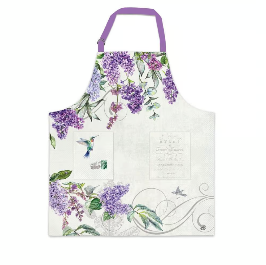 French Lilacs Apron