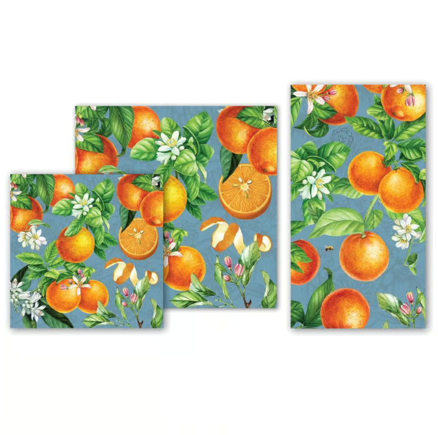L'Orange Paper Napkins Assorted Sizes