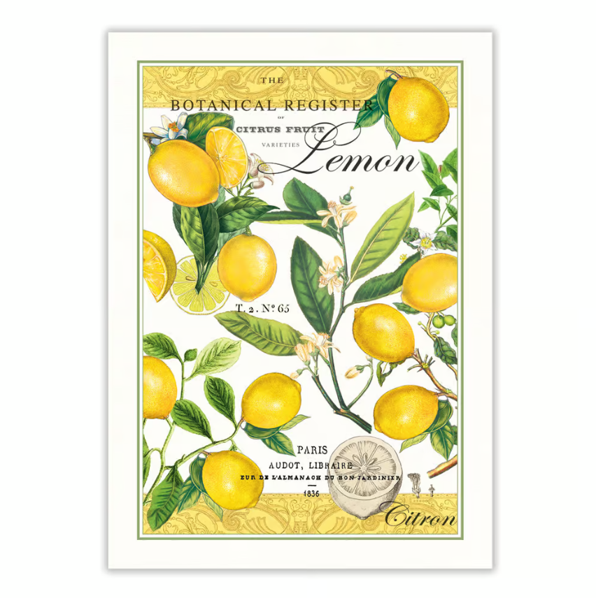 MDW Tea Towel Lemon Basil
