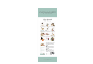 Wrendale Feline Friends Slim 2026 Calendar