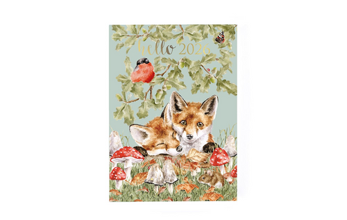 Wrendale Foxes Desk Diary 2026 Diary