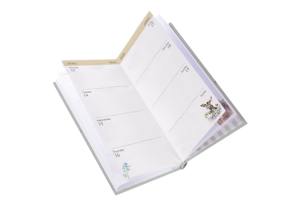 Wrendale Rabbit Slim 2026 Diary