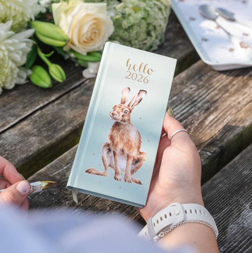 Wrendale Rabbit Slim 2026 Diary