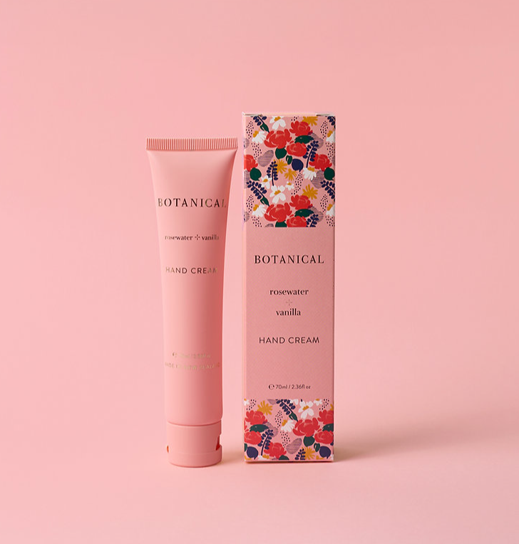 Rosewater + Vanilla Hand Cream 70ml