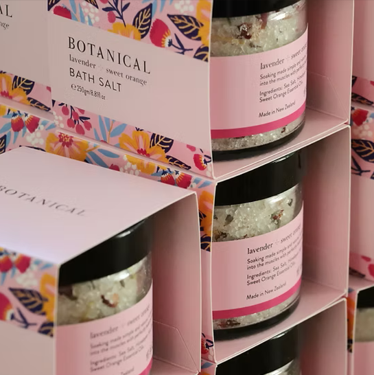 Lavender + Orange Bath Salt 250gm