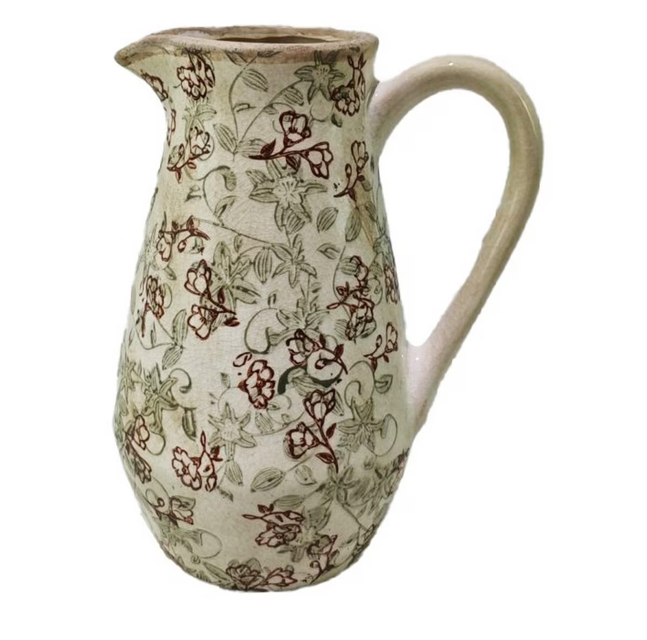 Autumn Floral Ceramic Jug Autumn 3009
