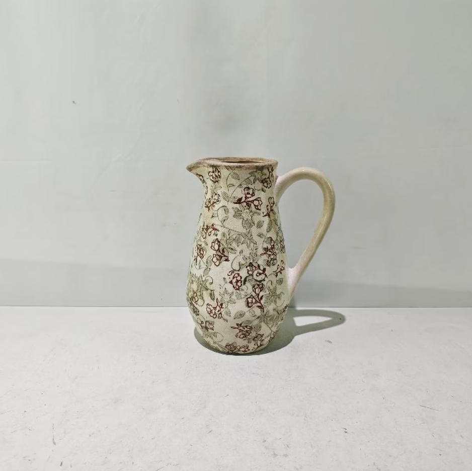 Autumn Floral Ceramic Jug Autumn 3009