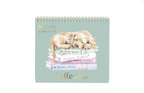 Wren Sleeping Puppy Desk 2026 Calendar