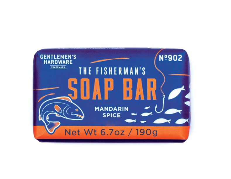 The Fishermans Soap Bar Mandarin Spice