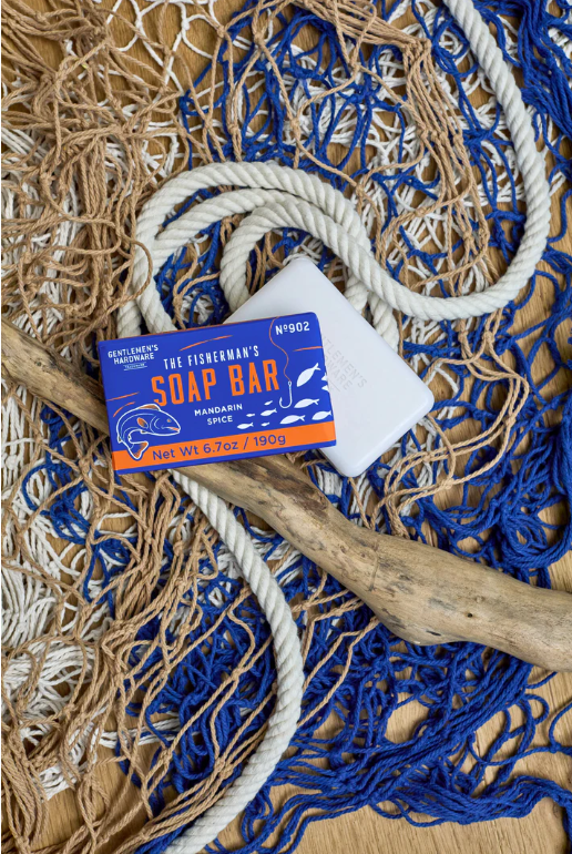 The Fishermans Soap Bar Mandarin Spice