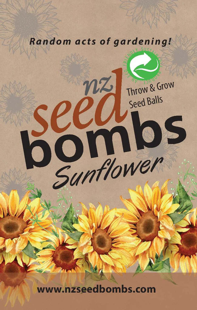 NZ Seed Bombs Sunflower