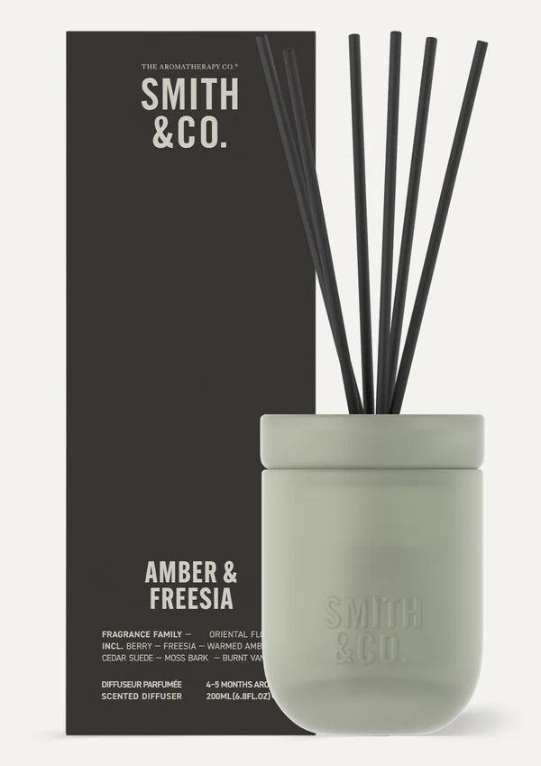 Smith & Co Amber & Freesia Diffuser 200ml