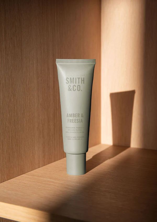 Smith & Co Amber & Freesia Hand & Nail Pomade 80ml