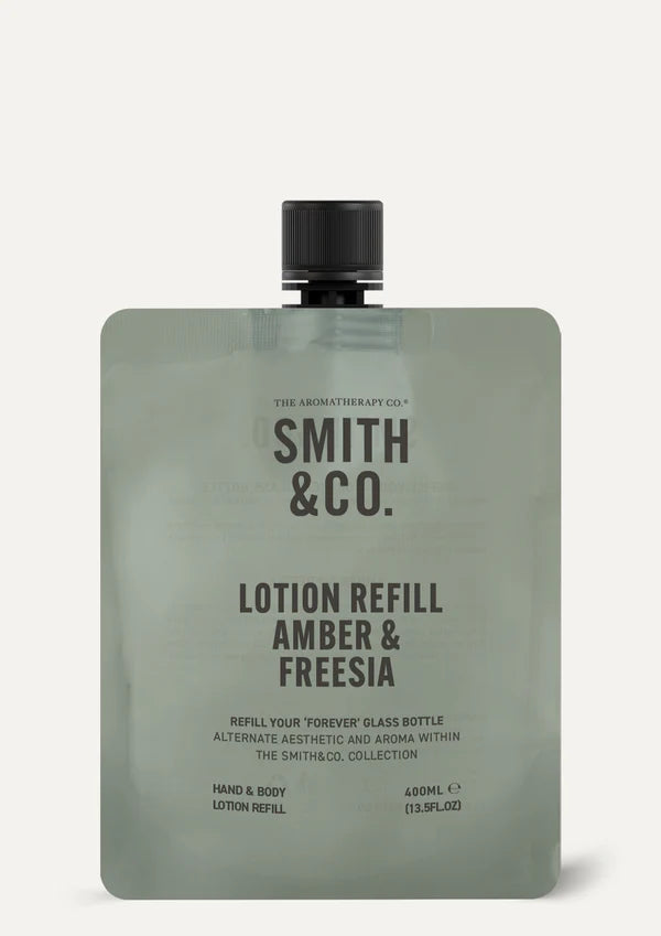 Smith & Co Hand Body Lotion Refill Amber & Freesia