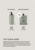 Smith & Co Hand Body Wash Refill Amber & Freesia