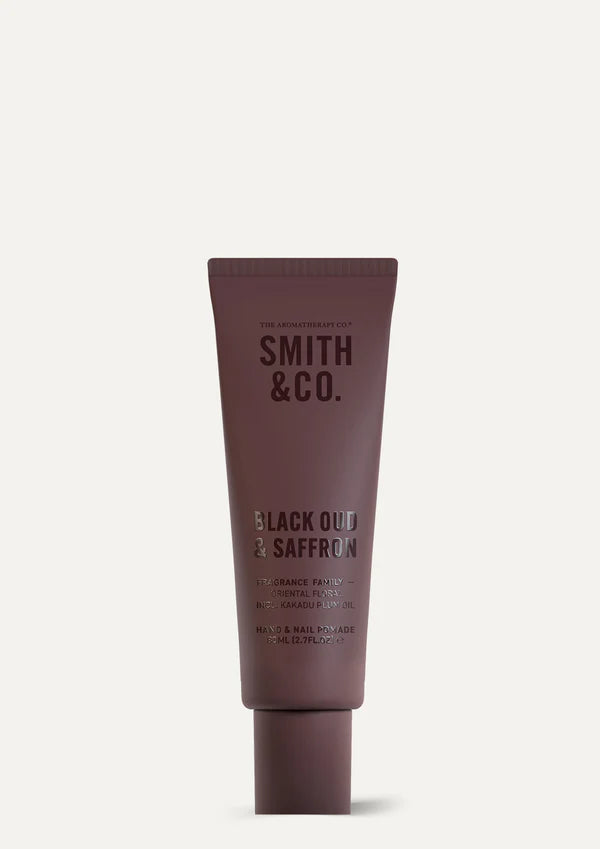 Smith & Co Black Oud & Saffron Hand & Nail Pomade 80ml