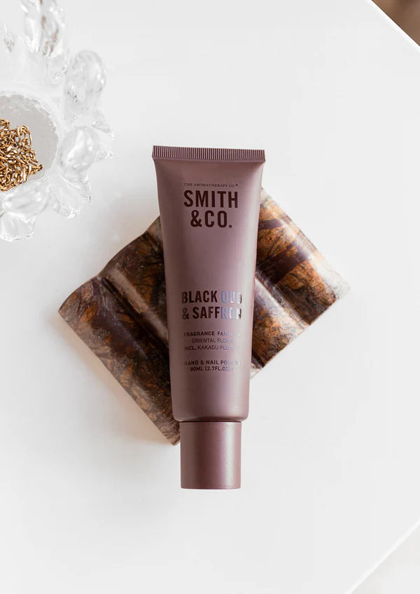 Smith & Co Black Oud & Saffron Hand & Nail Pomade 80ml