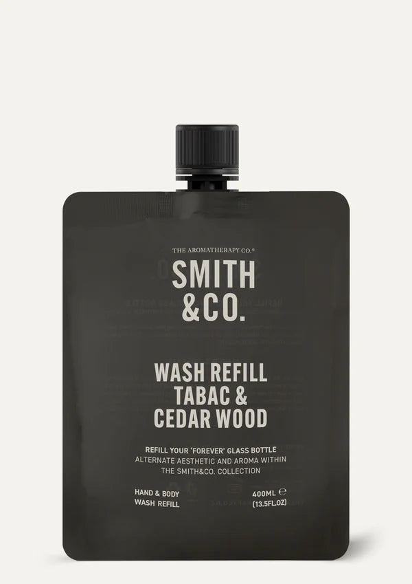 Smith & Co Tabac & Cedarwood Hand Body Wash Refill