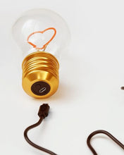 Load image into Gallery viewer, Pinkheart Lightbulb Lamp USB