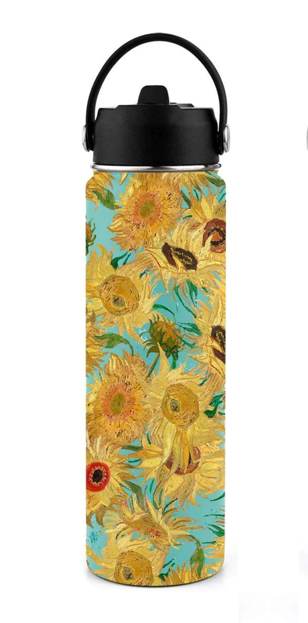 Van Gogh Sunflowers Water Bottle