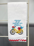 Sunshine Bike Tea Towel