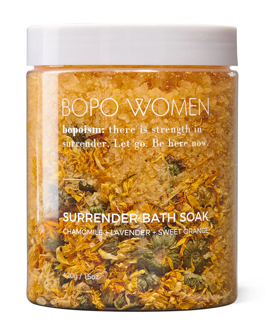 Bopo Women Bath Soak 420gm Surrender