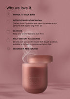 Smith & Co Blush Rose & Blackberry 250gm Candle