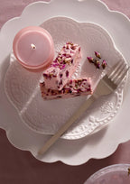 Smith & Co Festive Candle Rose Nougat 80g
