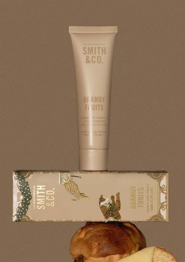 Smith & Co Festive Hand & Nail Pomade Brandy Fruits 50ml