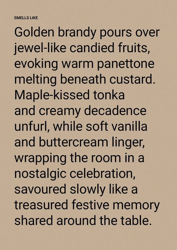 Smith & Co Festive Hand & Nail Pomade Brandy Fruits 50ml