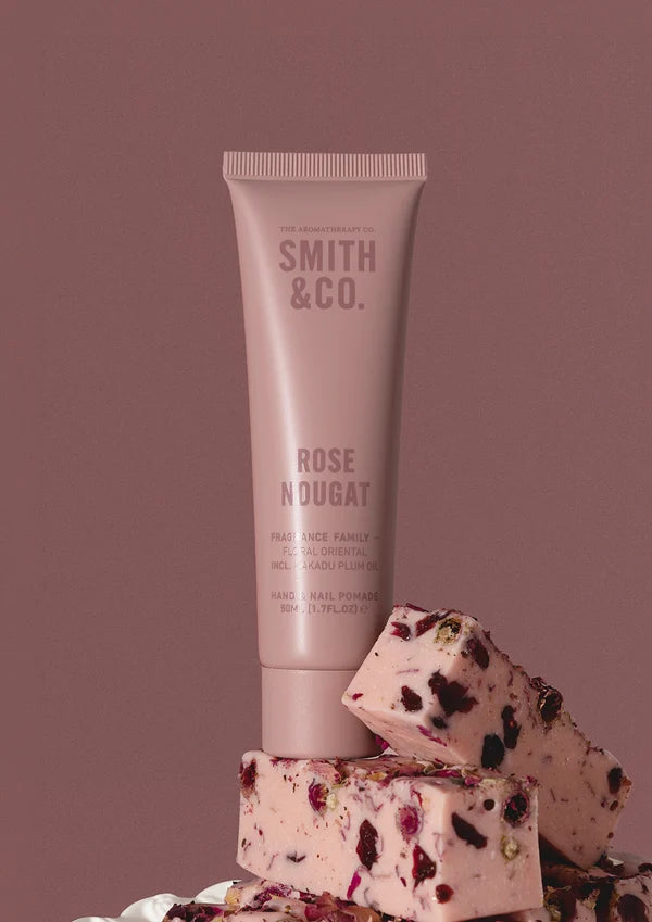 Smith & Co Festive Hand & Nail Pomade Rose Nougat 50ml