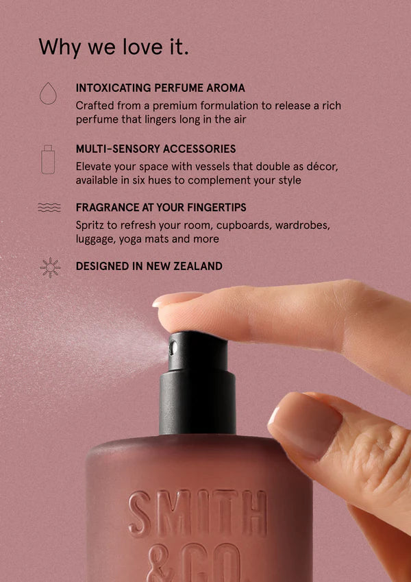 Smith & Co Blush Rose & Blackberry Room Spray 100ml
