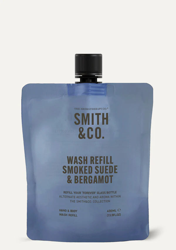 Smith & Co Smoked Suede Hand Body Wash Refill 400ml