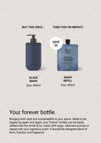 Smith & Co Smoked Suede Hand Body Wash Refill 400ml