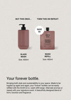 Smith & Co Hand Body Wash Refill Blush Rose & Blackberry