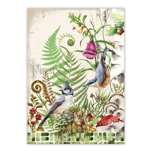 Moss & Oak Tea Towel