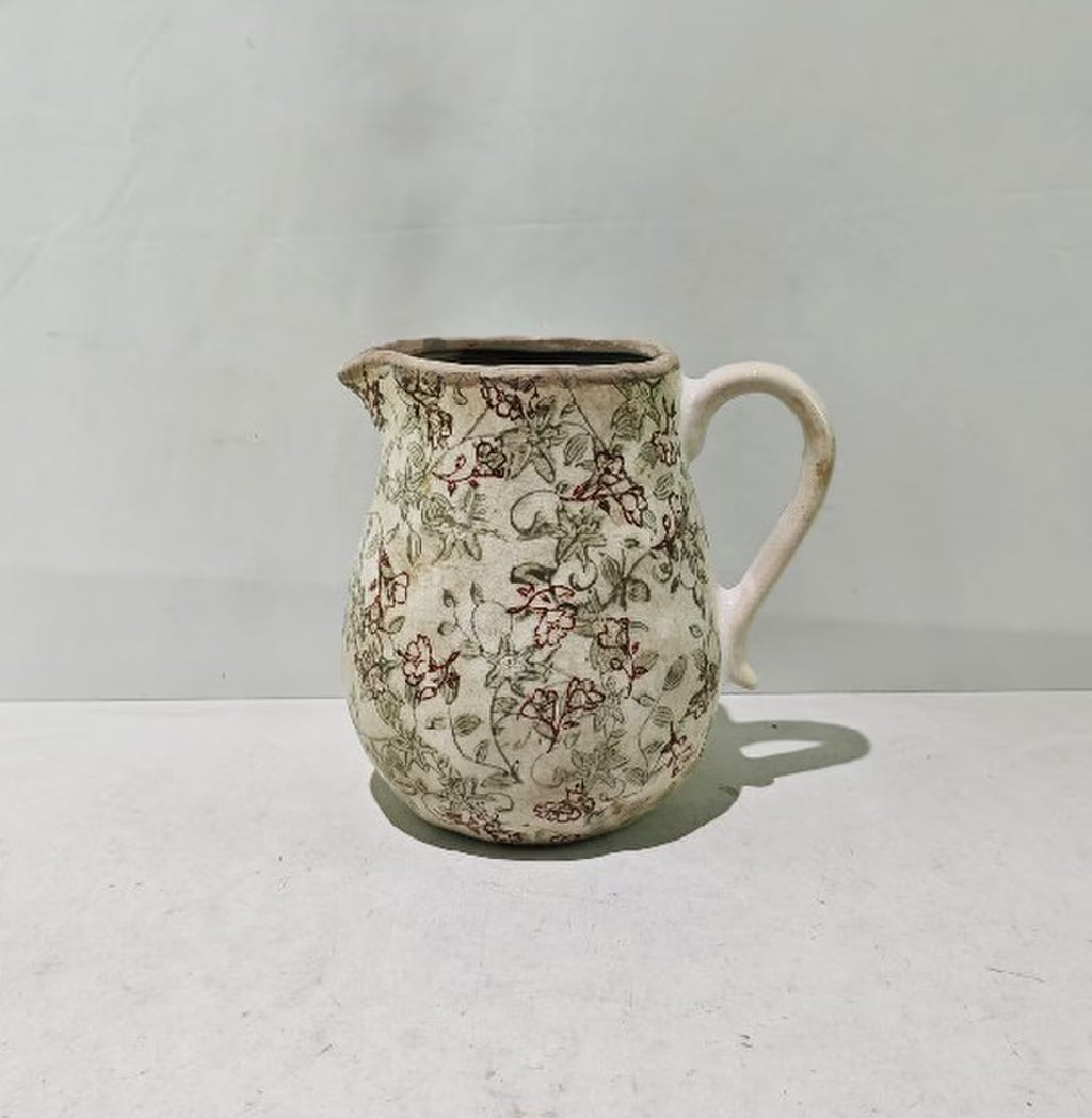 Autumn Floral Ceramic Jug Autumn 3008