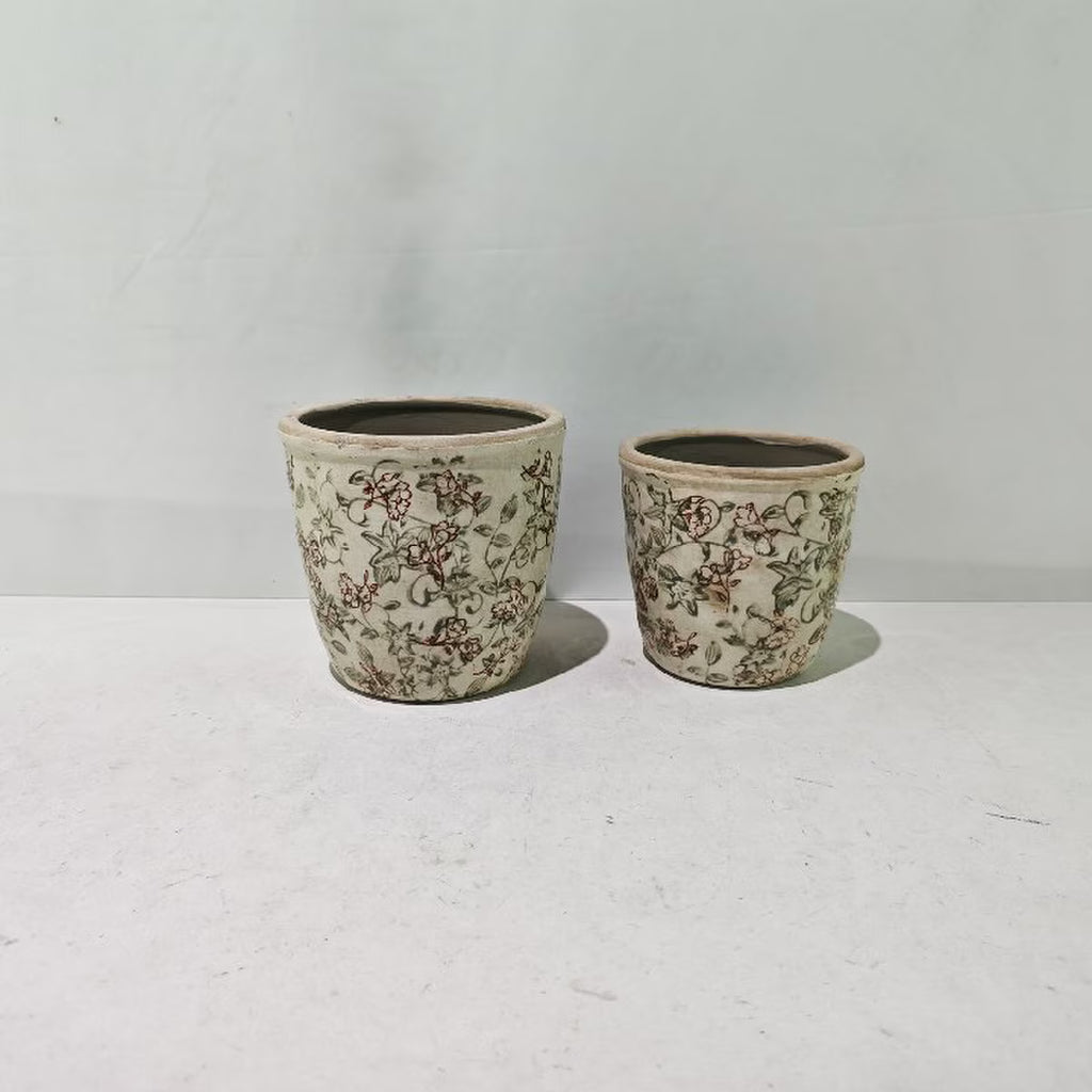 Autumn Floral Pot 3013