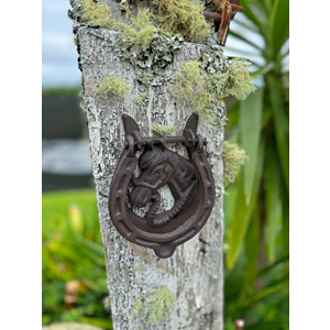 Cast Iron Door Knocker Horseshoe
