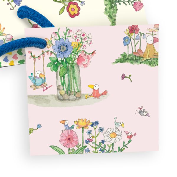 Earth Laughs Flower Large Gift Bag