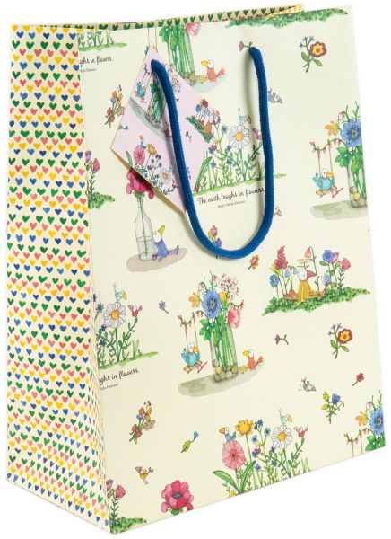 Earth Laughs Flower Large Gift Bag