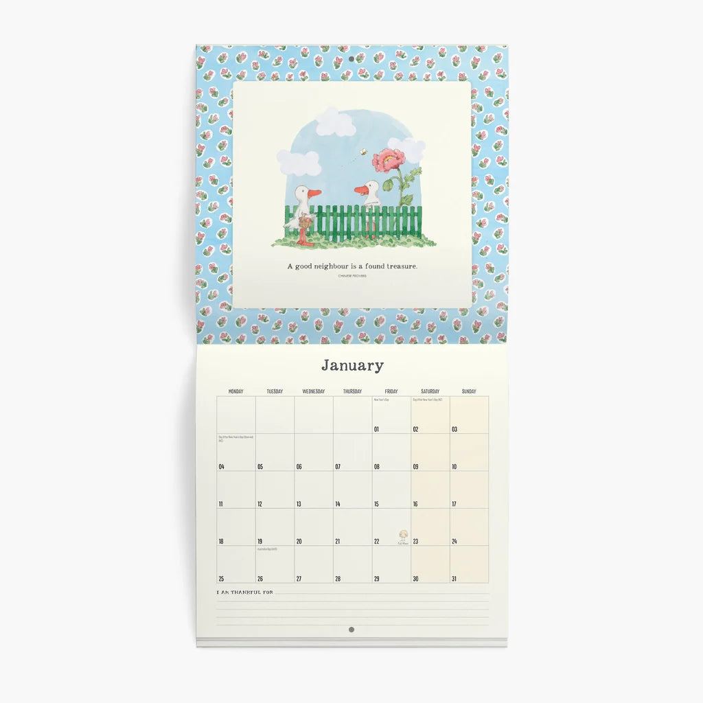 Twigseed 2027 Wall Calendar