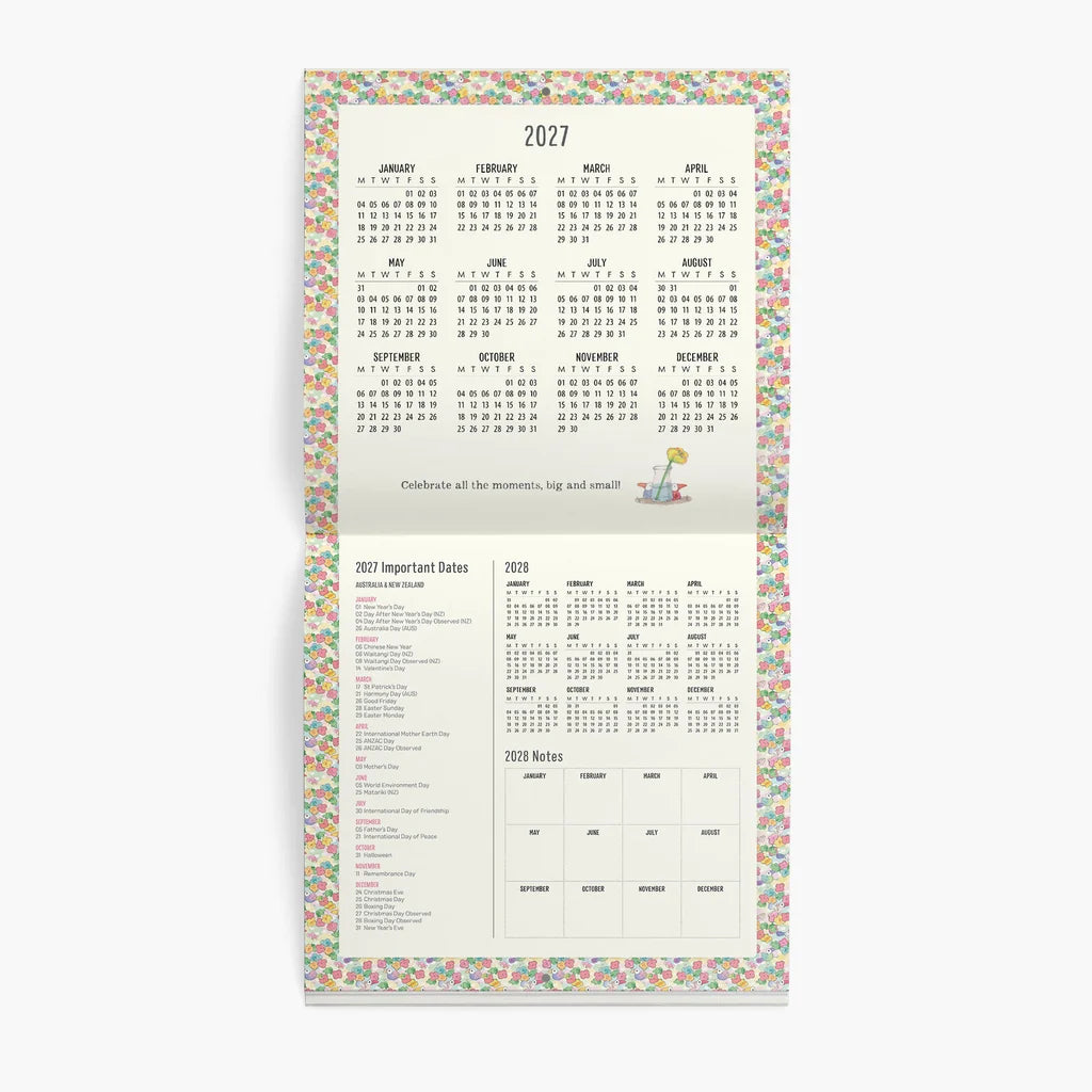 Twigseed 2027 Wall Calendar
